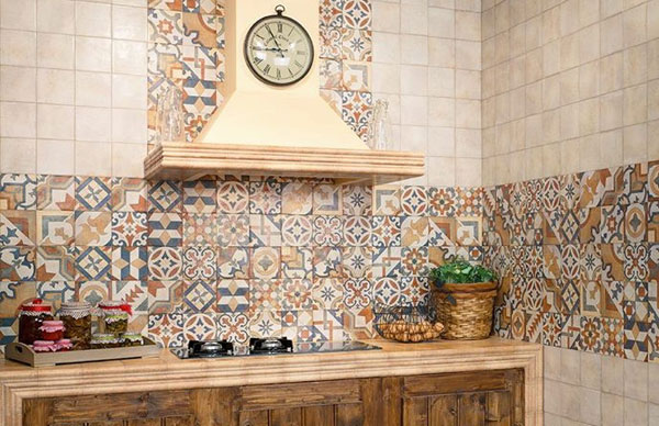 Керамическая плитка в интерьере кухни: тренды и детали. Фото 07