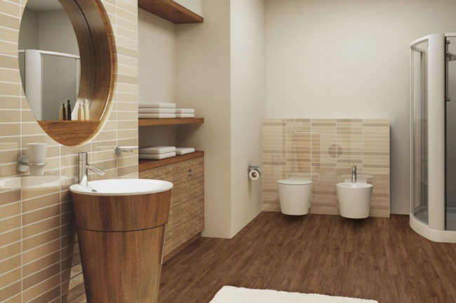 Линолеум в ванной комнате: как правильно | Статья от Вира-АртСтрой. Фото 01