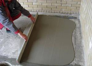 Устройство бетонного пола по грунту. Фото 03