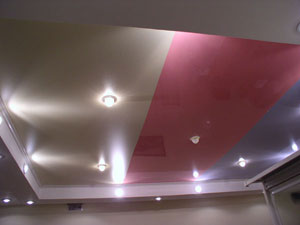 Стильный подвесной потолок. Фото 03