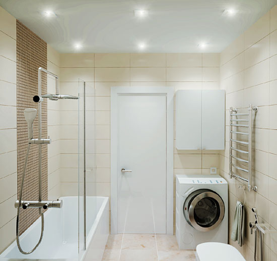 Керамическая плитка для маленькой ванной | Статья от Вира-АртСтрой. Фото 010
