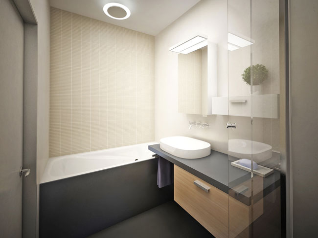 Керамическая плитка для маленькой ванной | Статья от Вира-АртСтрой. Фото 07