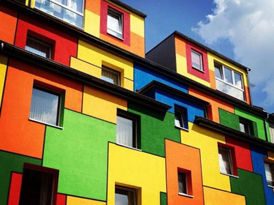Покраска фасада по штукатурке и бетону | Статья от Вира-АртСтрой. Фото 01
