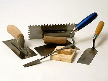 Инструменты для штукатурных работ. Фото 01