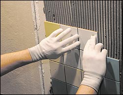 Технология облицовки стен керамической плиткой | Статья от Вира-АртСтрой. Фото 02