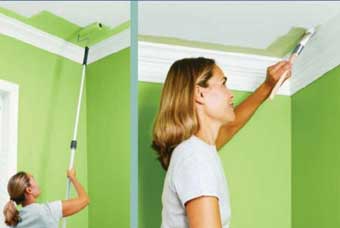 Покраска стен или потолка из гипсокартона | Статья от Вира-АртСтрой. Фото 03