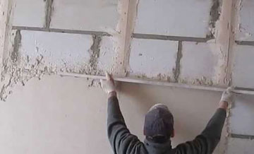 Оштукатуривание стен. Технологии ремонта. Фотография 1.