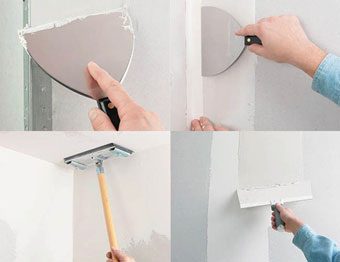 Выравнивание стен и потолков из гипсокартона под оклейку обоями или покраску | Статья от Вира-АртСтрой. Фото 02