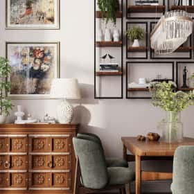 Фотографии кухонь-гостиных. Квартира с мезонином. Дизайн и ремонт квартиры 89м2 ЖК Джаз в современном. Кухня-гостиная, фото 02.