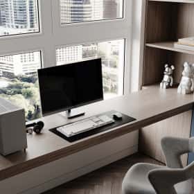 Цвета природы. Дизайн и ремонт квартиры 110м2 в ЖК Wow в современном стиле. Спальня старшего сына, фото 05