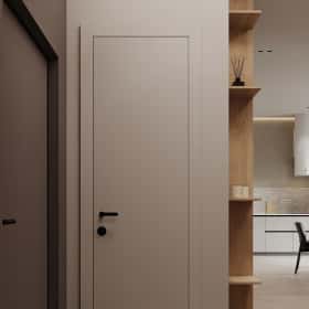 Скандинавский акцент. Дизайн и ремонт квартиры 95м2 ЖК Садовые кварталы в современном стиле. Прихожая, фото 01