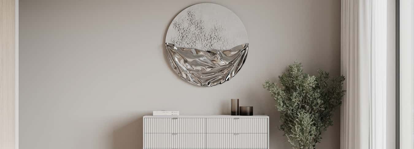 Фотографии спален. Скандинавский акцент. Дизайн и ремонт квартиры 95м2 ЖК Садовые кварталы в современном стиле. Мастер-спальня, фото 06.