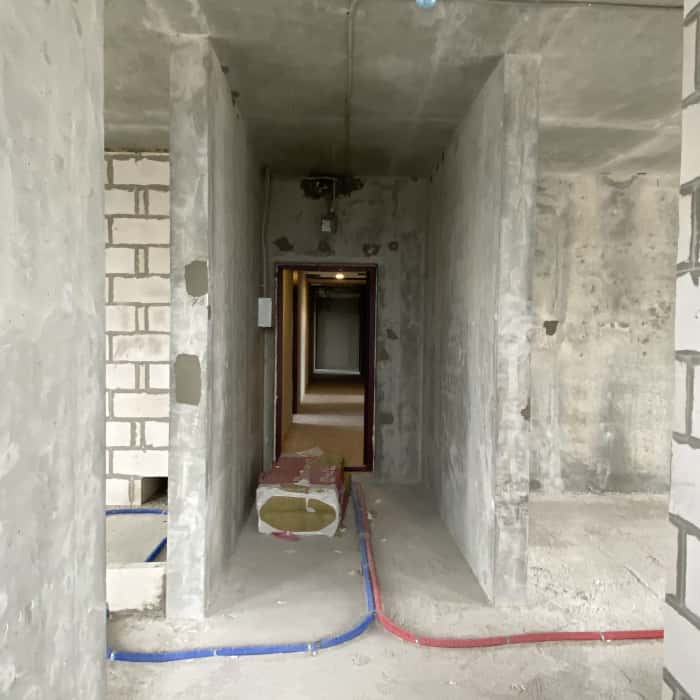 Дизайн и ремонт квартиры 88 м² в ЖК «Символ». Приемка от застройщика и подготовительные работы.