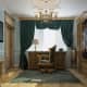 Этаж 2: Большая спальня в стиле Классика. Дизайн и ремонт дома классика-барокко (проект). Фото 017
