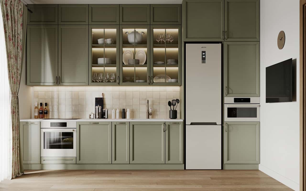 Дизайн и ремонт квартиры в ЖК Вдохновение — Песня в стиле кантри