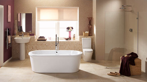 Дизайн ванной комнаты на мансарде Фотографии описание - Ваннаправдару