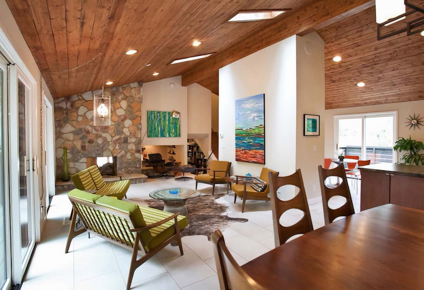 Стиль mid-century modern в интерьере