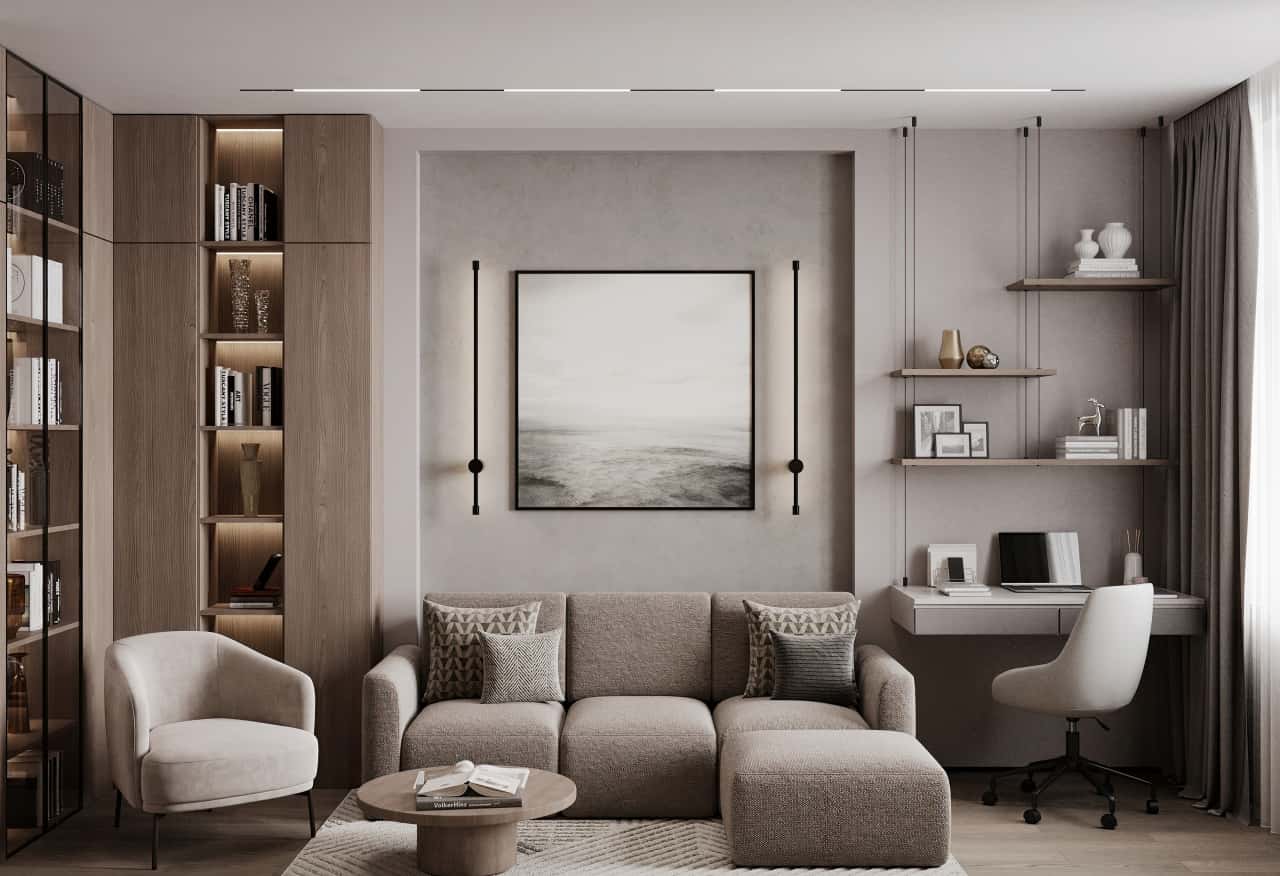 Дизайн и ремонт квартиры в ЖК Рассказово — Ода современности