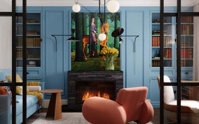 Современная гостиная — ТОП-5 стилей
. Фото 02