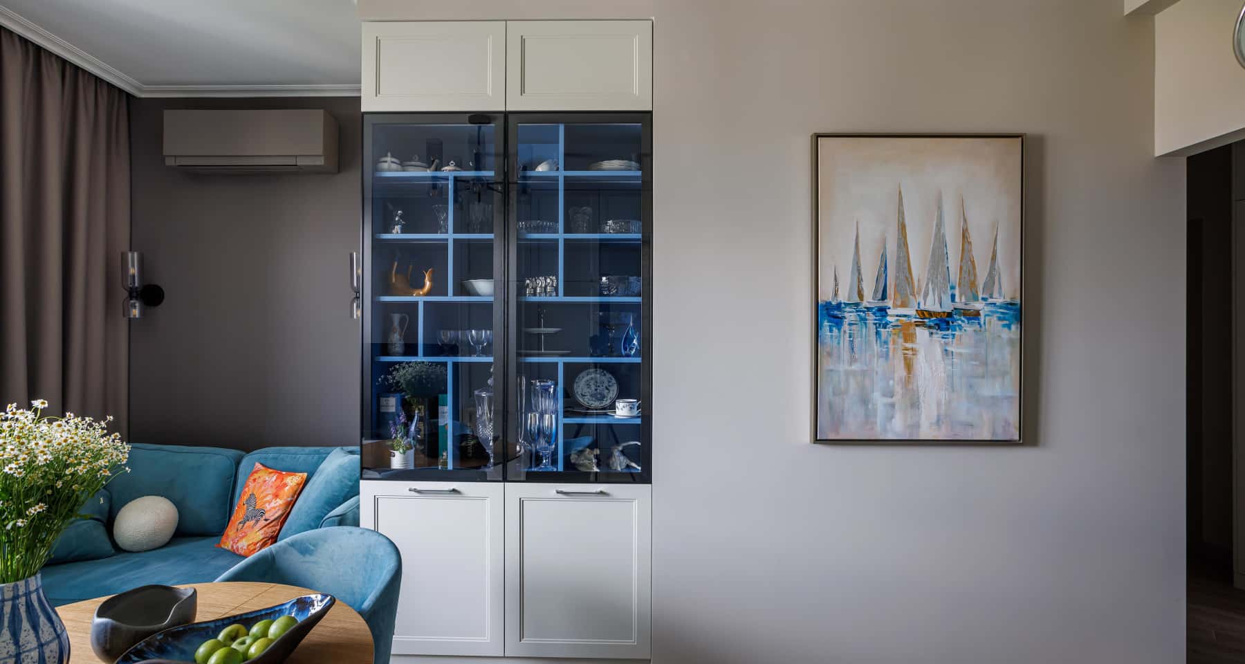 Гостиная в скандинавском стиле Гостиная в скандинавском стиле