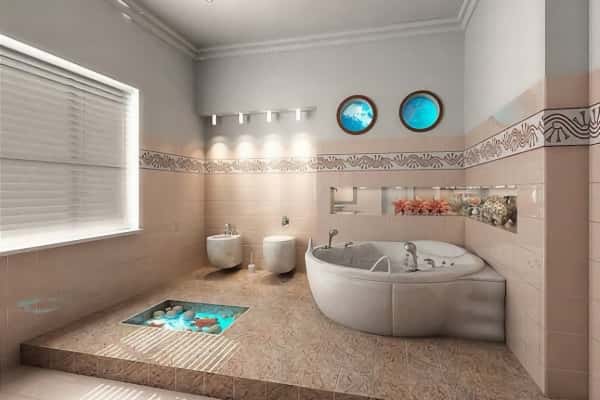 Стили в интерьере ванной комнаты
