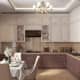 Современный стиль с золотыми прожилками в стене. Дизайн и ремонт кухонь в разных стилях. Фото 028