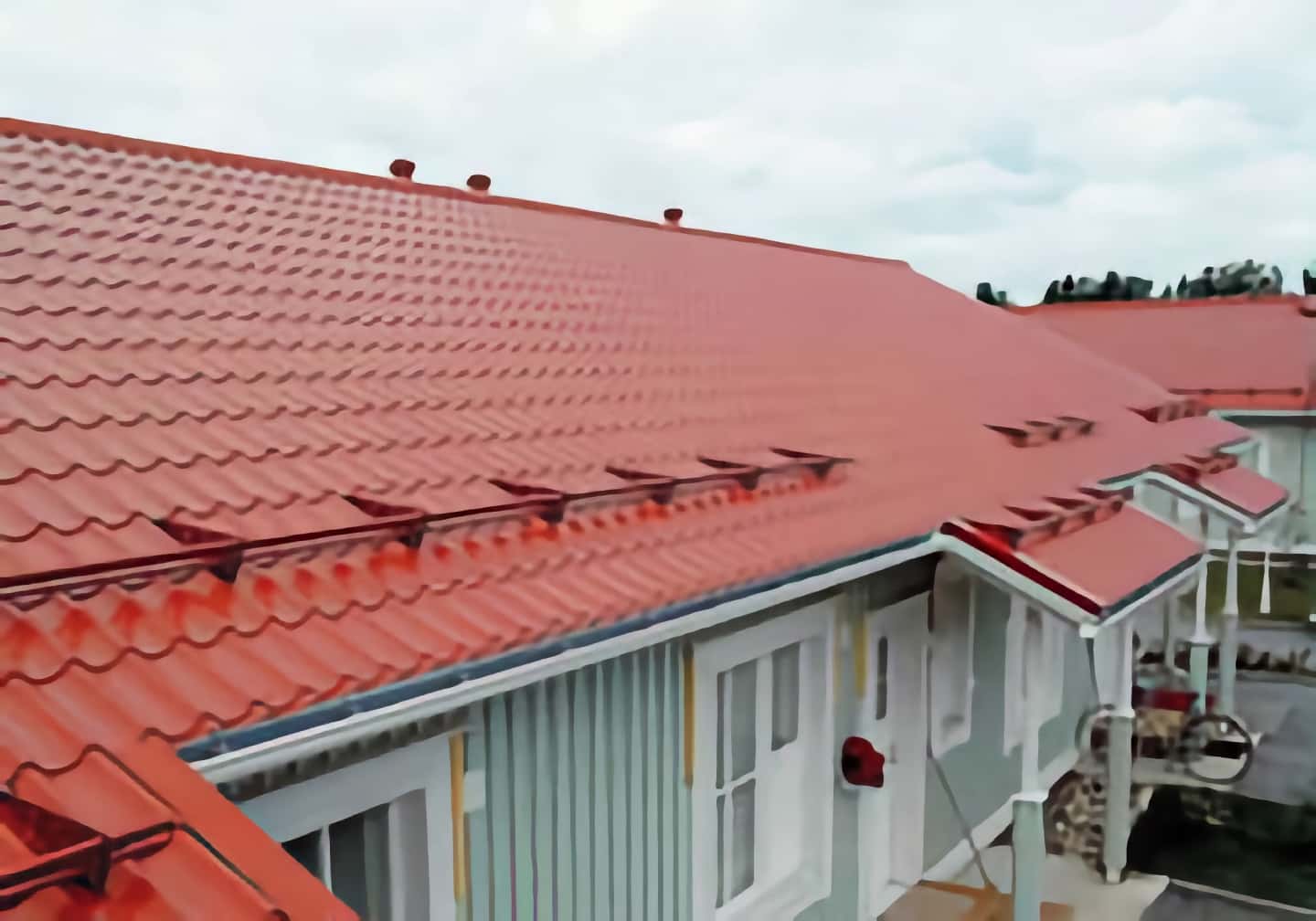 Кровля загородного дома