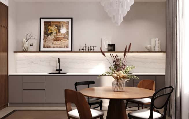 Кухня-гостиная. Фото 16