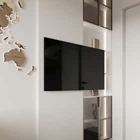 Сочный синий. Дизайн и ремонт квартиры 83м2 в ЖК Большая семерка в современном стиле. Детская, фото 04