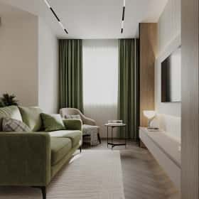 Растим чемпиона. Дизайн и ремонт квартиры 80м2 ЖК Ивантеевка 2020 в современном стиле. Кухня-гостиная, фото 06