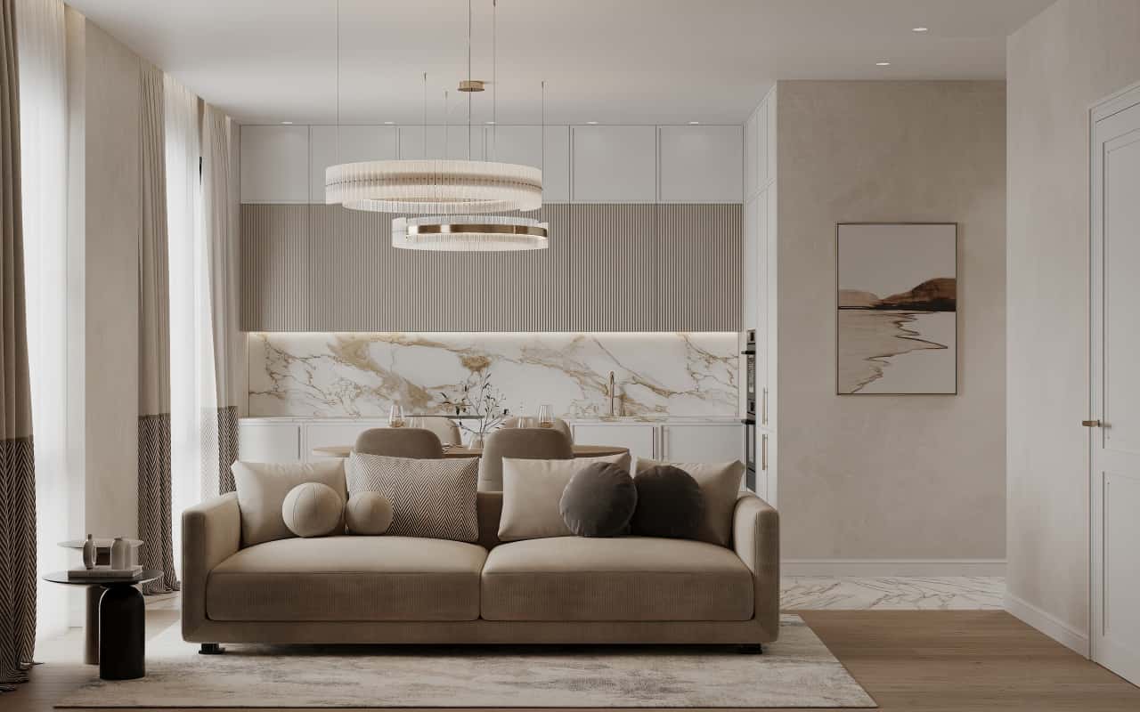 Дизайн и ремонт квартиры в ЖК Филисити — Пространство мечты