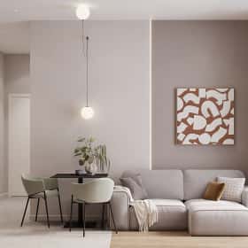 Стиль как инвестиция. Дизайн и ремонт квартиры 60м2 ЖК AFI Park Воронцовский в современном стиле