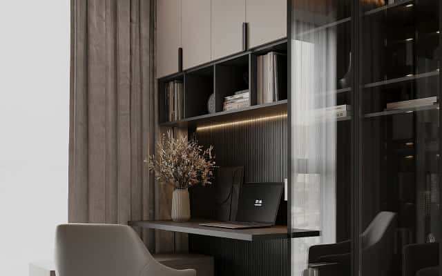 Дизайн современной квартиры в кофейных тонах