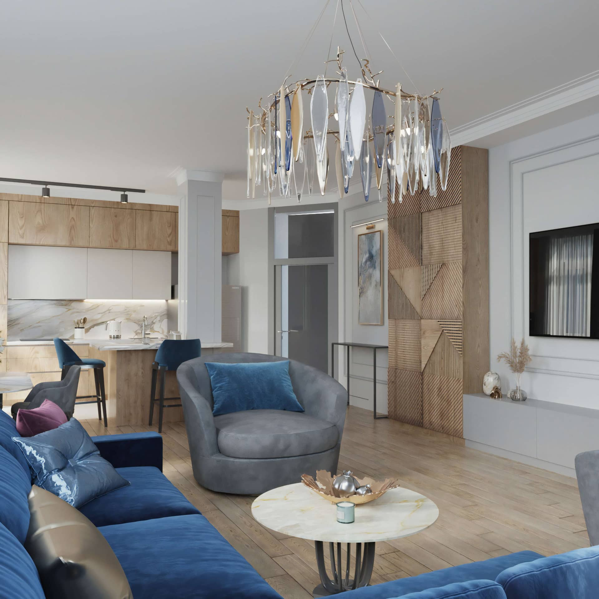 Современная гостиная 2023 года: тренды, мебель и дизайн