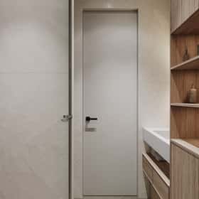 Растим чемпиона. Дизайн и ремонт квартиры 80м2 ЖК Ивантеевка 2020 в современном стиле. Душевая, фото 03