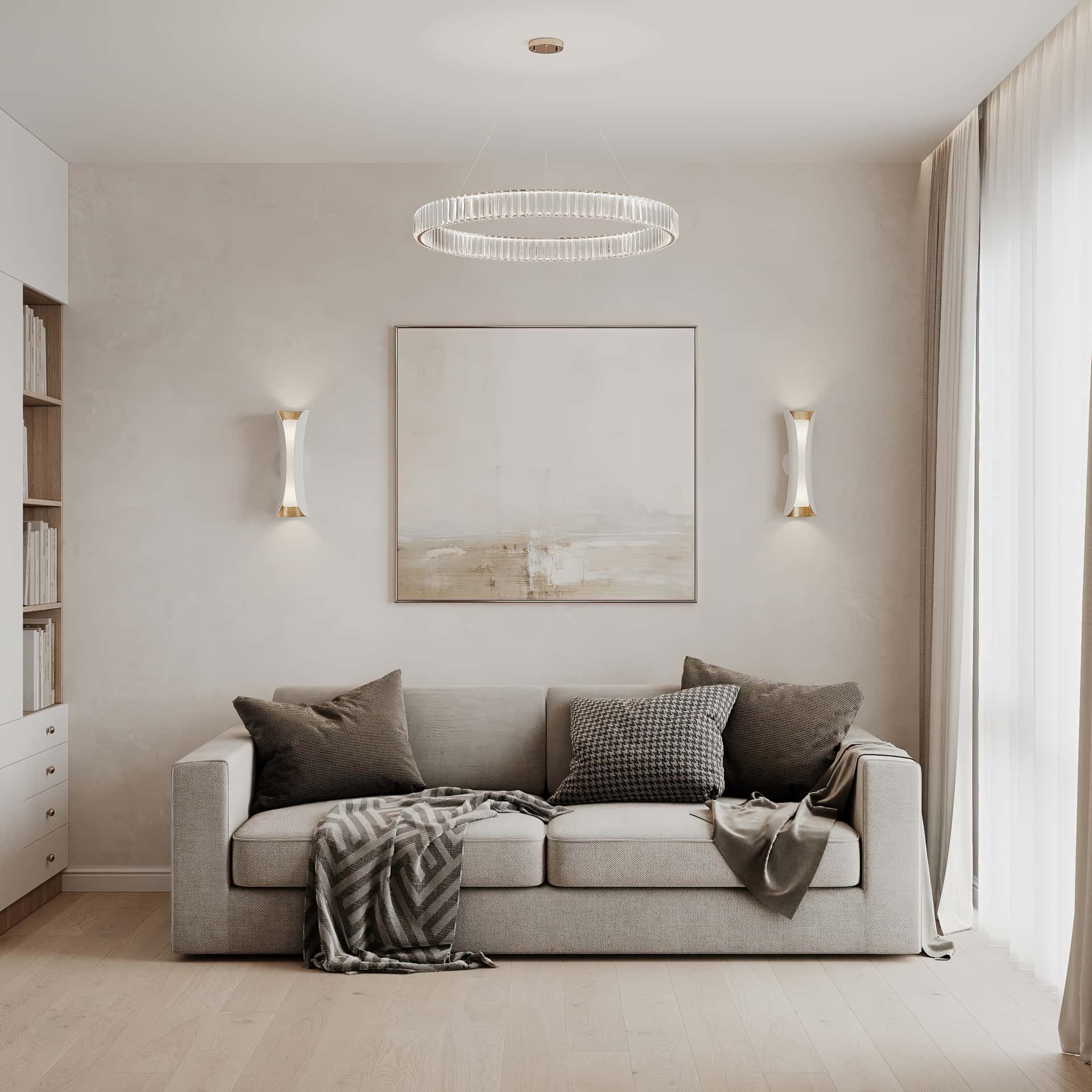 Дизайн и ремонт квартиры в ЖК Филисити — Пространство мечты, 71 м2. Кабинет, фото 1