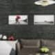 Стена с серебристыми разводами для интерьера. Дизайн и ремонт квартиры в ЖК «Ривер Парк» — Брутальный Нью-Йорк. Фото 023
