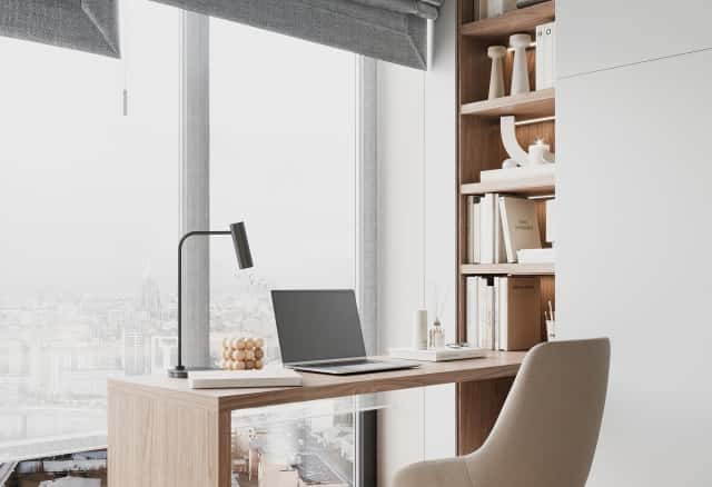 Фотографии помещений в стиле минимализм. Утончённая простота. Дизайн и ремонт квартиры 123м2 ЖК Джаз в стиле современный минимализм. Комната девочки, фото 04.