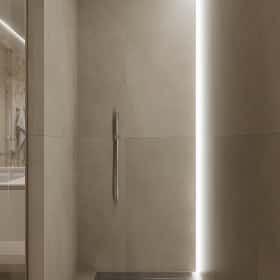 Сочный синий. Дизайн и ремонт квартиры 83м2 в ЖК Большая семерка в современном стиле. Мастер-санузел, фото 04