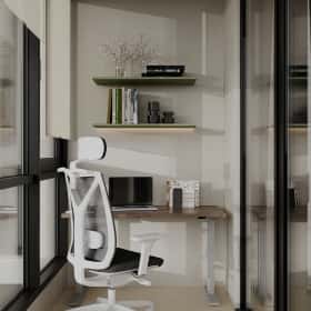 В ожидании чуда. Дизайн и ремонт квартиры 84м2 ЖК Shagal в современном стиле. Балкон