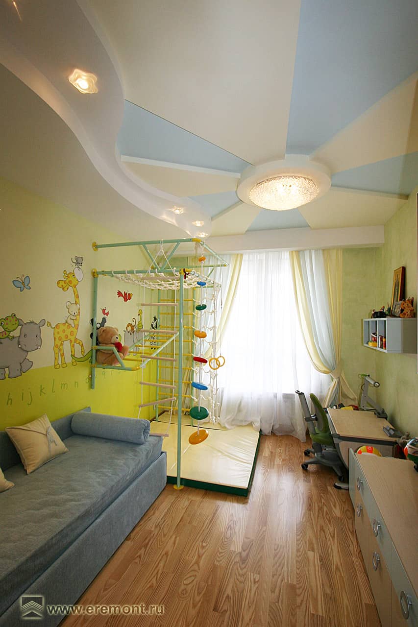 Детская, дизайн-проект и ремонт квартиры в ЖК Wellton Park, Вира-АртСтрой