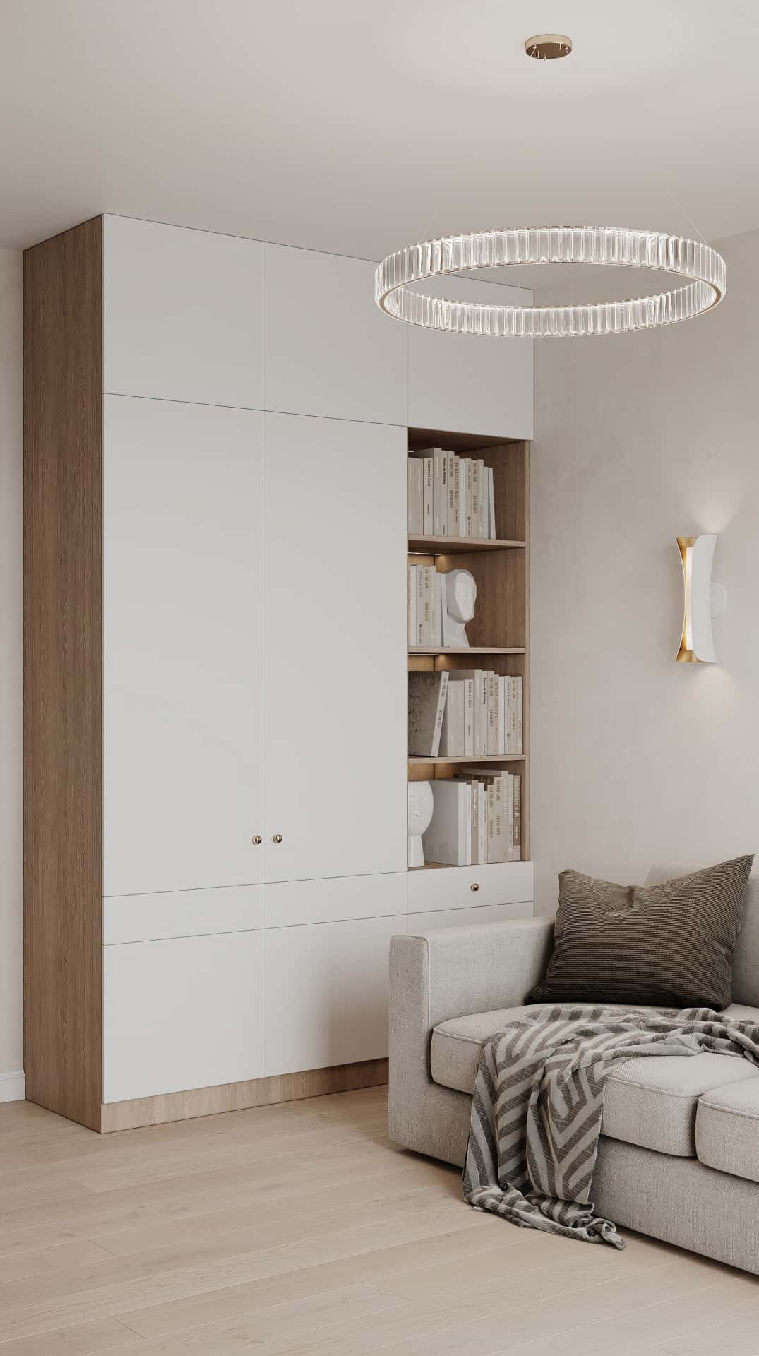 Дизайн и ремонт квартиры в ЖК Филисити — Пространство мечты, 71 м2. Кабинет, фото 4