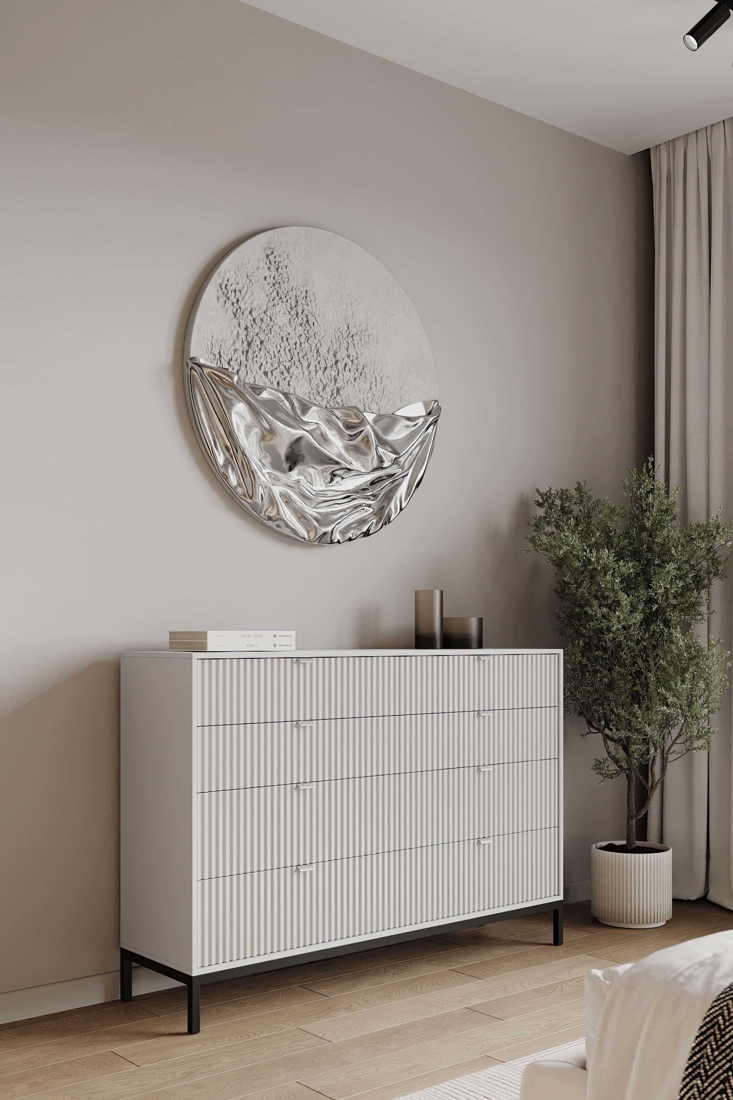 Оформление интерьера трехкомнатной квартиры. Фото № 80768.