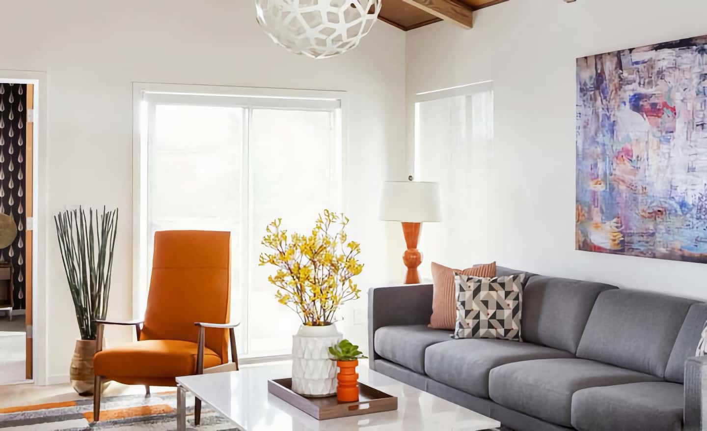 Стиль mid-century modern в интерьере