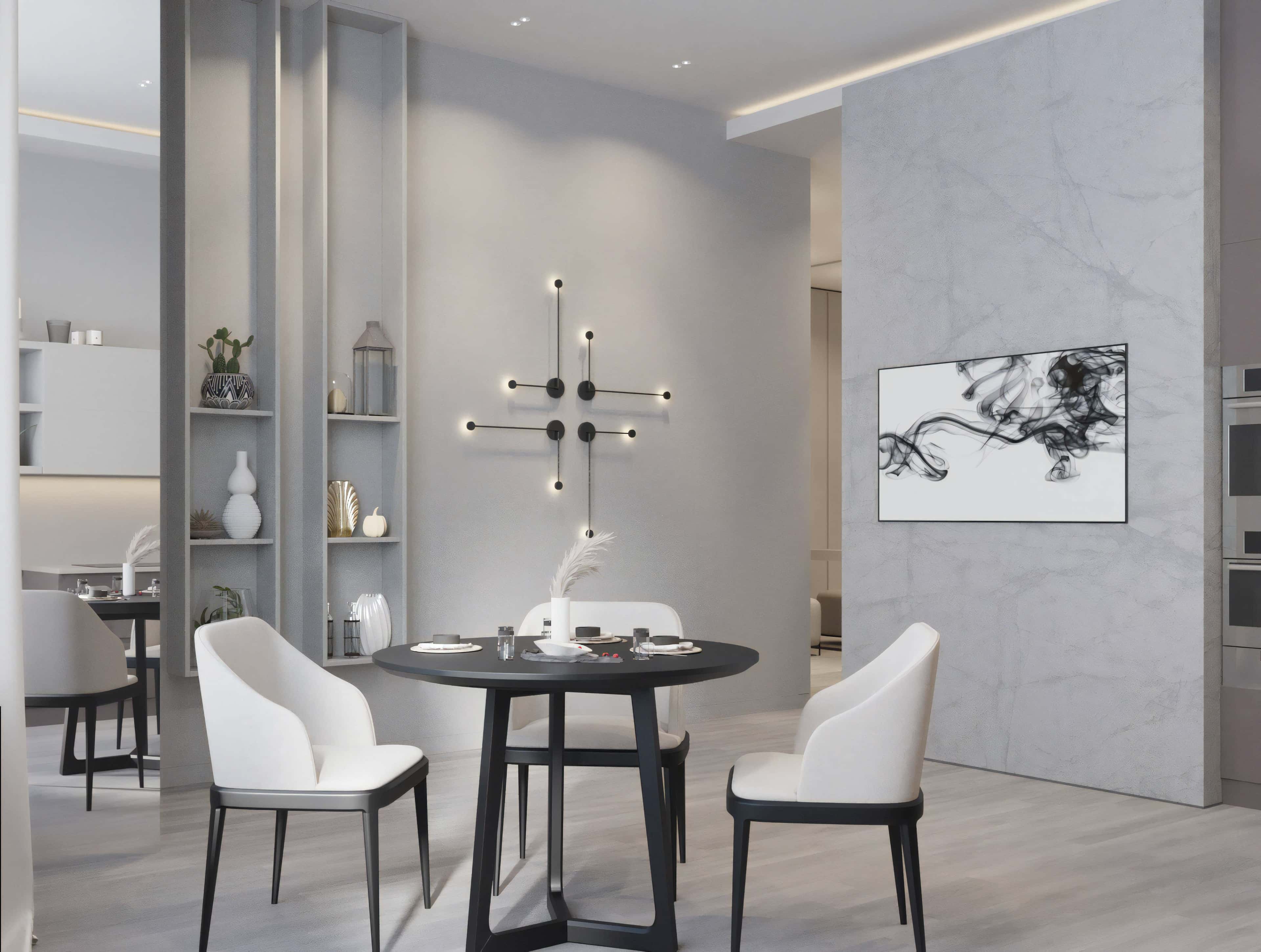 Оригинальный светильник из тёмного металла. Дизайн и ремонт квартиры в ...