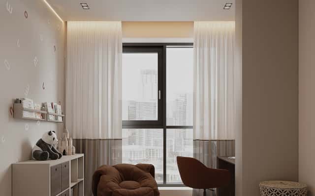 Дизайн современной квартиры в кофейных тонах