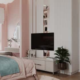 Удобство со вкусом. Дизайн и ремонт квартиры 88м2 ЖК Вереск в современной классике. Детская, фото 04