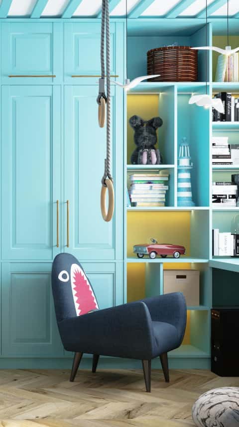 Дизайн детской комнаты для мальчика