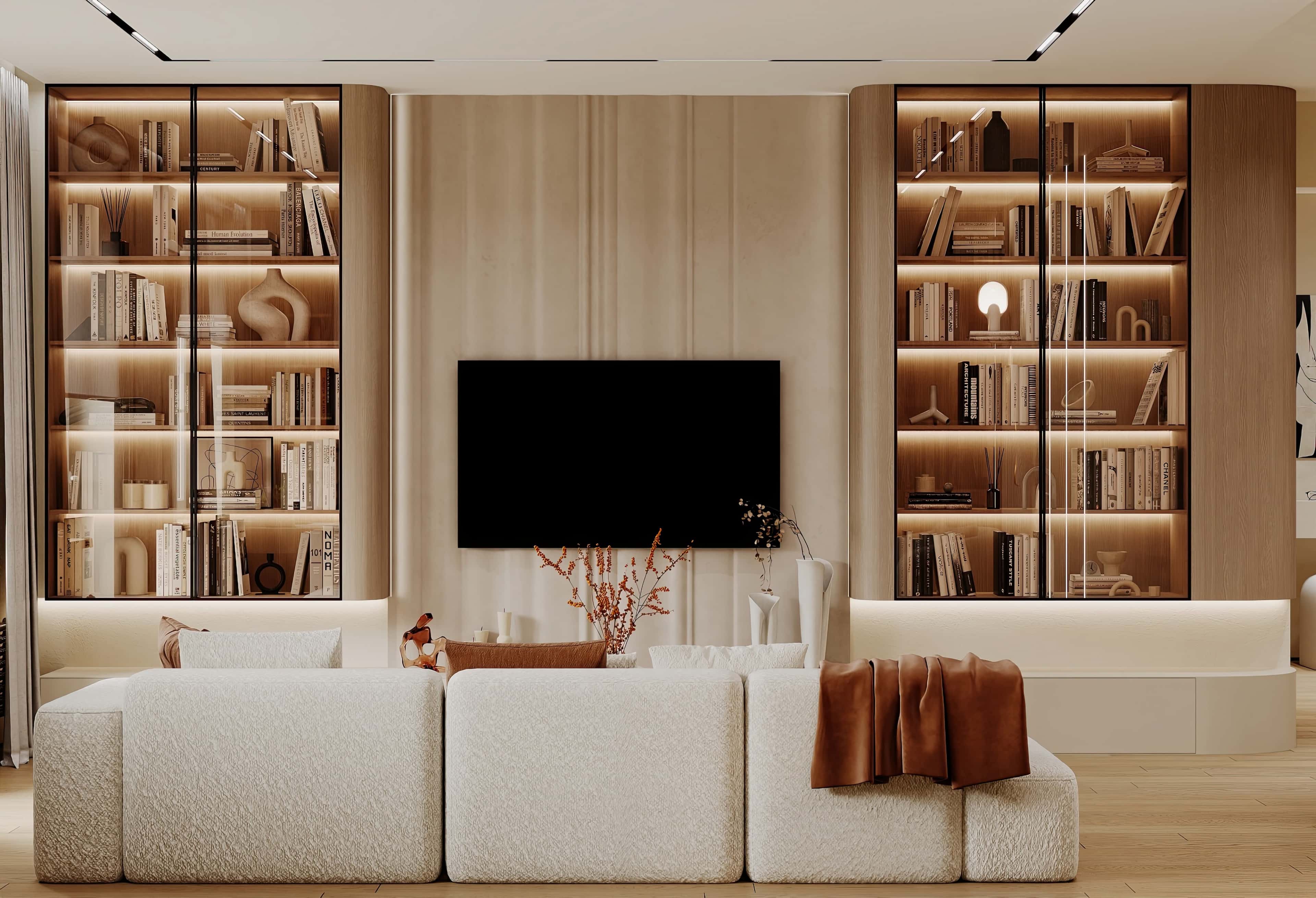 Дизайн светлой современной гостиной Дизайн светлой современной гостиной