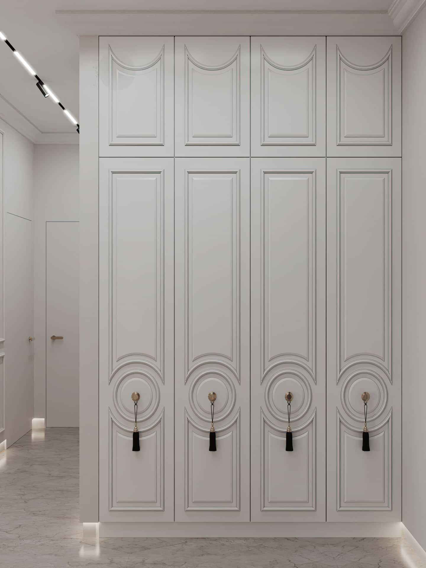 Дизайн и ремонт квартиры в ЖК Вереск — Удобство со вкусом, 88 м2. Прихожая и коридор, фото 4